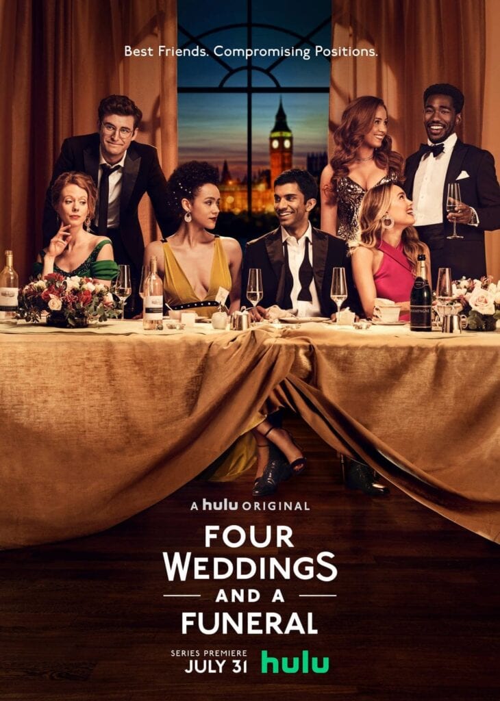 Four Weddings and a Funeral | HULU | On Set Physios | The Flying Physios